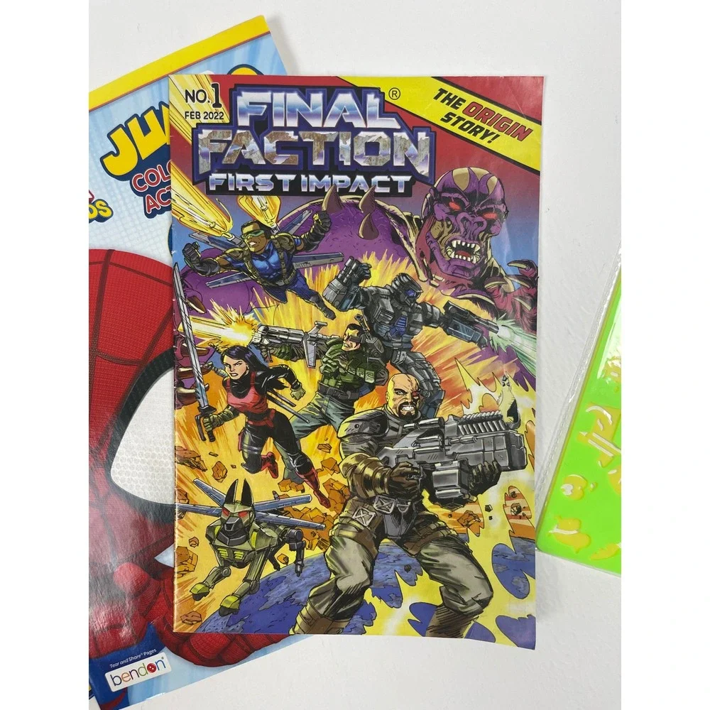 Kids Activity Bundle Paw Patrol Spidey Coloring Books Mickey Suncatcher Stencils